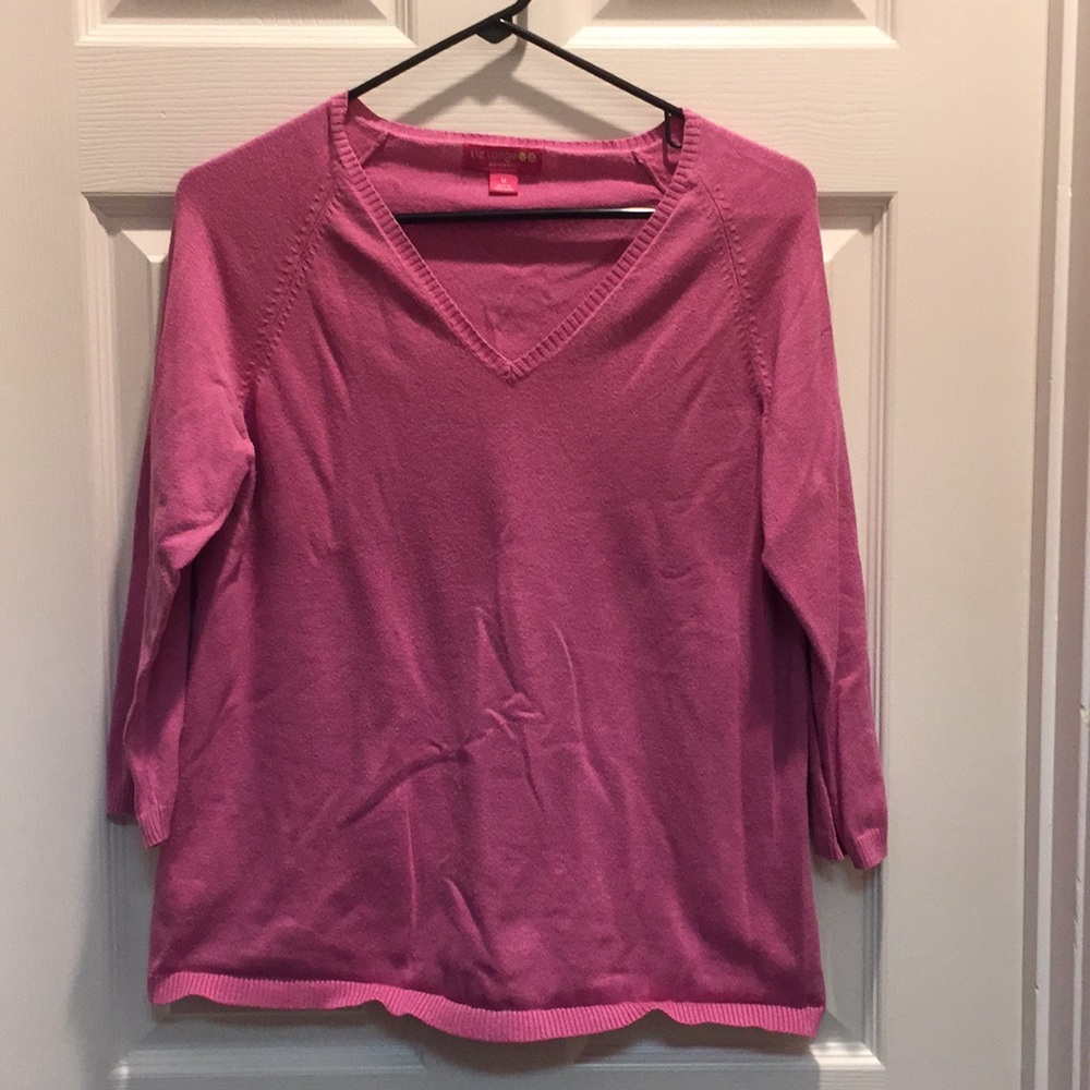 Liz Lange maternity lightweight sweater - M